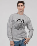 LOVE IS Men's Sweatshirt | Champion-1