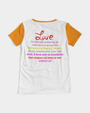 LOVE IS Ladies V-Neck Tee-10
