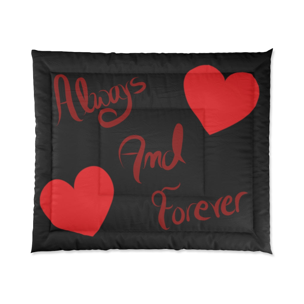 Always and Forever Black Comforter - 0