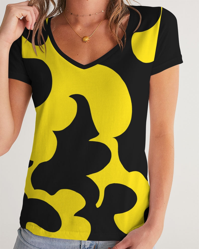 Bumble Bee Ladies V-Neck Tee