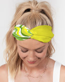 Lemon Lime Twist Knot Headband Set-5