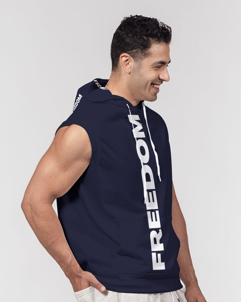 Unity and Freedom Men's Premium Heavyweight Sleeveless Hoodie