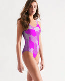 Pink Fusion Ladies One-Piece Swimsuit-3