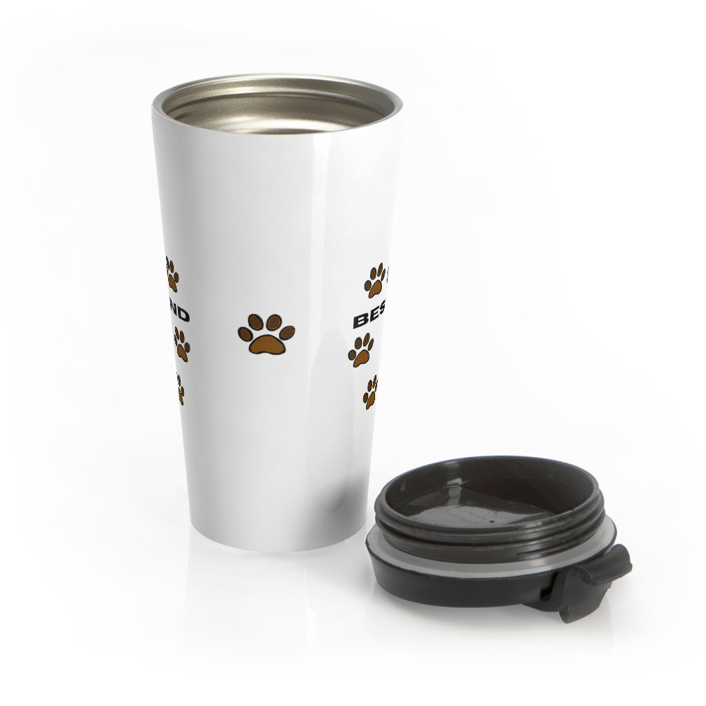 Dog's Best Friend Stainless Steel Travel Mug