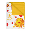 Sunshine Bouquet Velveteen Minky Blanket-1