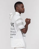 LOVE IS Men's Short Sleeve Hoodie-5