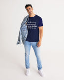 Unity and Freedom Men's Blue Tee-7