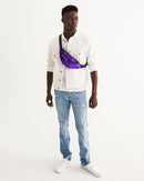 Purple Fusion Crossbody Sling Bag-7