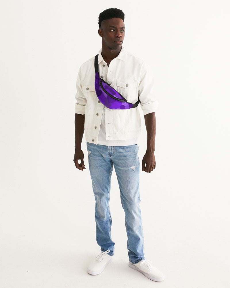 Purple Fusion Crossbody Sling Bag