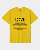 LOVE IS Men's Cotton T-Shirt-7