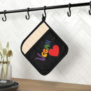 Vegan Heart Pot Holder with Pocket-2