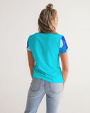 Ocean's Best Ladies V-Neck Tee-5