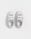 Cutey Pastel Smile Kids Velcro Sneaker-2