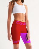Cardio Hot Ladies Mid-Rise Bike Shorts-4