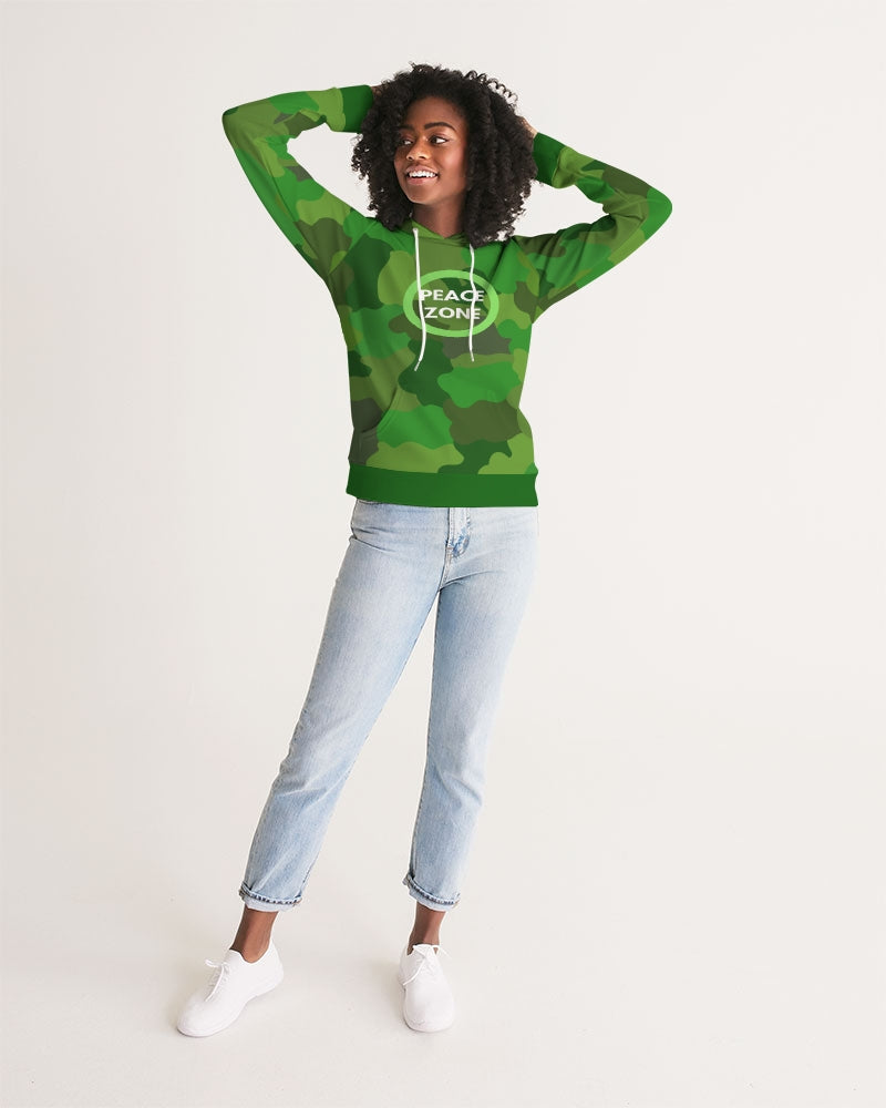 Green Fusion Ladies Hoodie