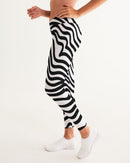 Zebra Print Ladies Yoga Pants-3