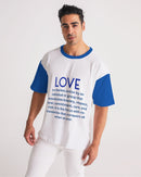 LOVE IS Men's Premium Heavyweight Tee-3