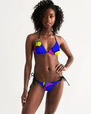 Tibetan Apple Ladies Triangle String Bikini-1