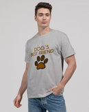 Dog's Best Friend Men's T-Shirt-3