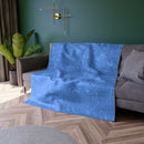 NC BLUE Crushed Velvet Blanket-2