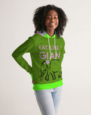 Eat Like A Giant Ladies Hoodie-4