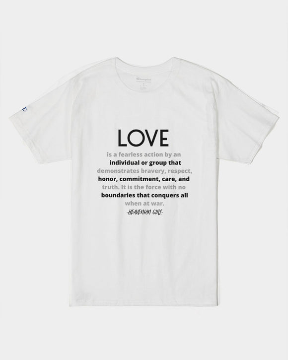 LOVE IS Men's Tee | Champion