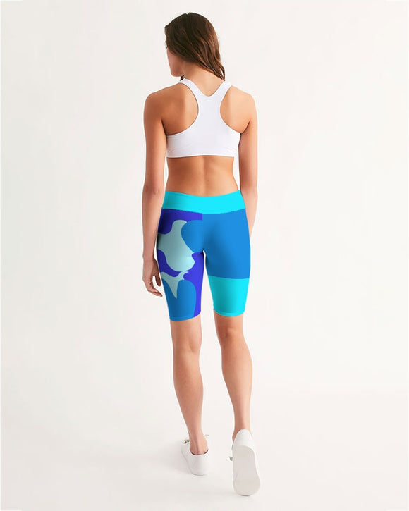 Ocean's Best Ladies Mid-Rise Bike Shorts