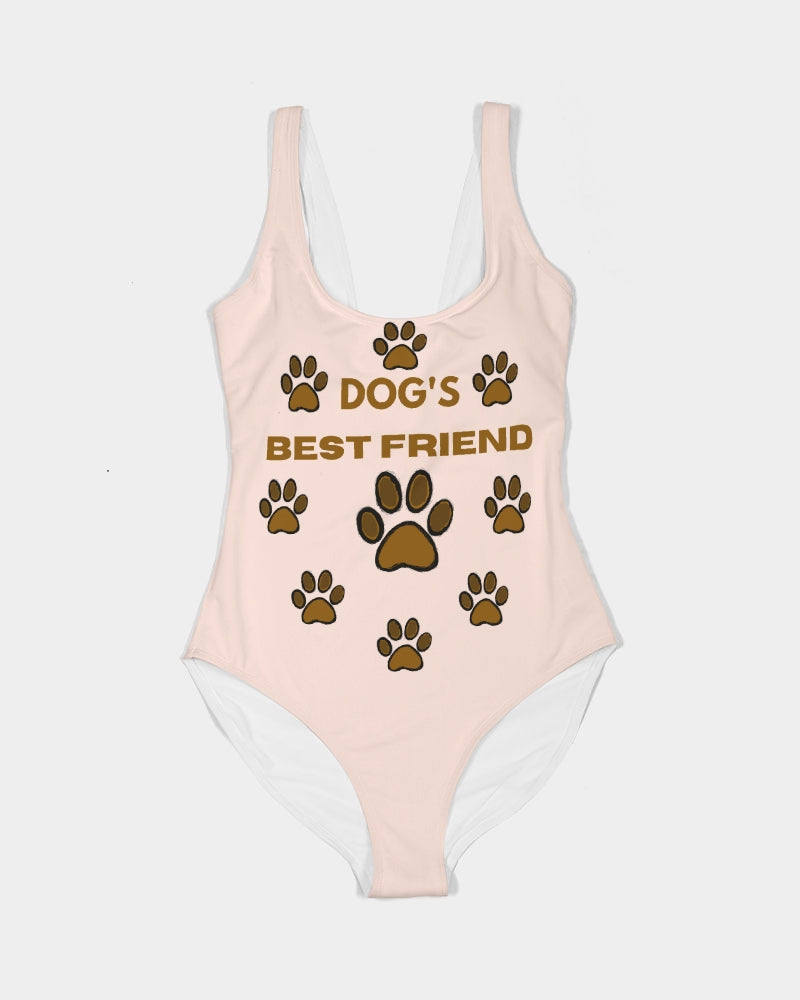 Dog's Best Friend One-Piece Swimsuit