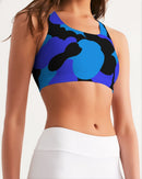 Deep Water Ladies Seamless Sports Bra-4