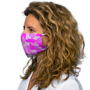 Pink Fusion Snug-Fit Polyester Face Mask-6