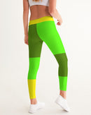 Lemon Lime Ladies Yoga Pants-2