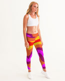 Bright Swirl Ladies Yoga Pants-4