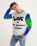 Love Is The Greatest Religion Men's Long Sleeve Tee-3