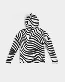 Zebra Print Ladies Hoodie-8