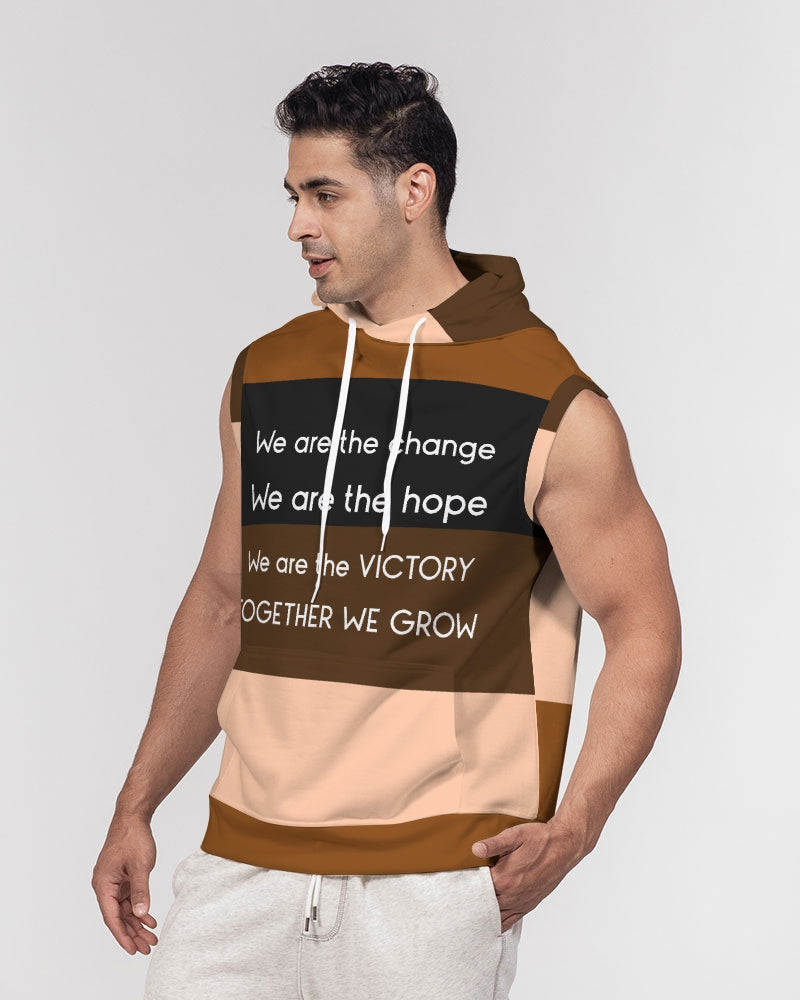 Freedom and Justice Men's Sleeveless Hoodie