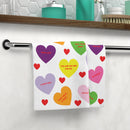 Sweet Tart Hearts Face Towel-1