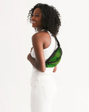 Green Fusion Crossbody Sling Bag-6