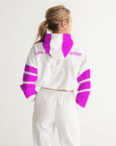 LOVE IS Ladies Cropped Windbreaker-2