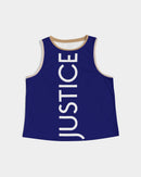 Freedom and Justice Ladies Cropped Tank-7