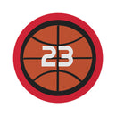Basketball Round Rug-1
