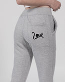 JUST LOVE Ladies Fleece Joggers-1