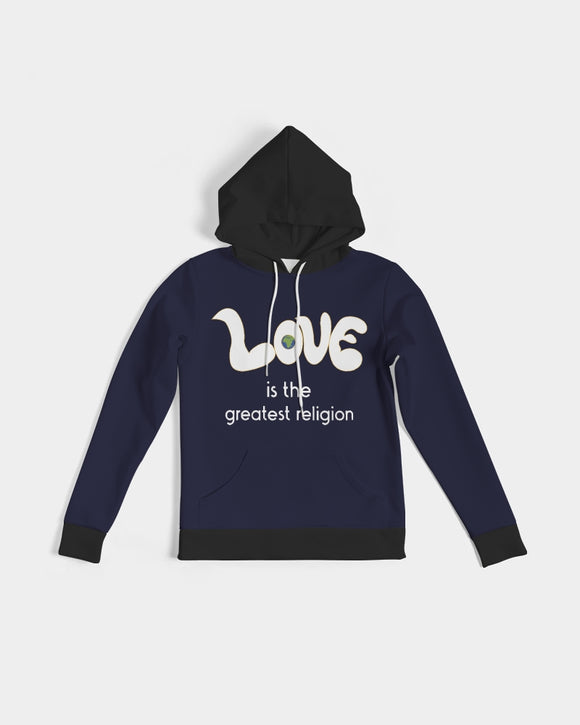 Love Is The Greatest Religion Ladies Hoodie