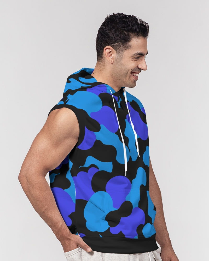 Deep Water Men's Sleeveless Hoodie