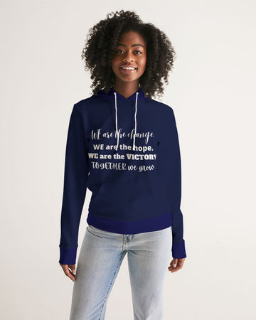 Unity and Freedom Ladies Blue Hoodie - 0