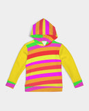 Neon Rainbow Girls Hoodie-1
