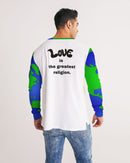 Love Is The Greatest Religion Men's Long Sleeve Tee-2