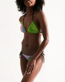 Eat Like A Giant Ladies Triangle String Bikini-3