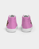 Dog's Best Friend Girls Hightop Canvas Shoe-3