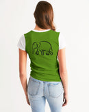 Eat Like a Giant Ladies Tee-2