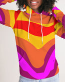 Bright Swirl Ladies Hoodie-1